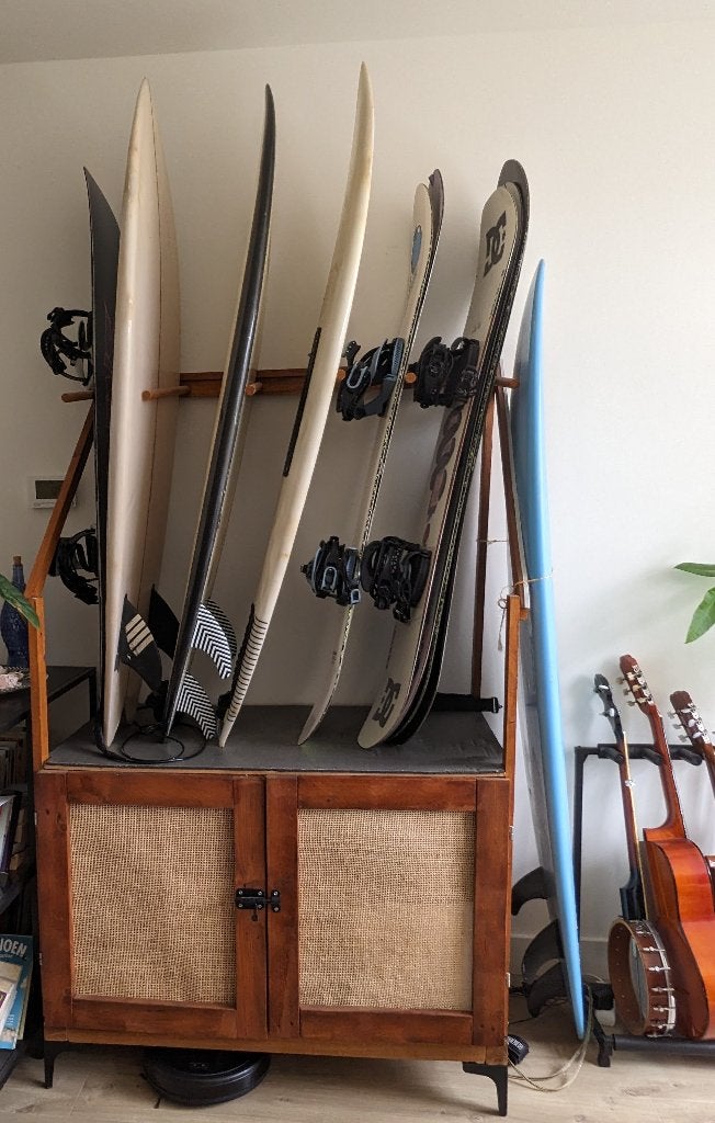 Boardrek Kast, Watersport en Boten, Golfsurfen, Zo goed als nieuw, Ophalen