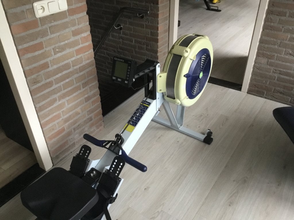 Concept 2 roeier met PM3 monitor, Sport en Fitness, Fitnessapparatuur, Ophalen, Benen, Gebruikt, Metaal