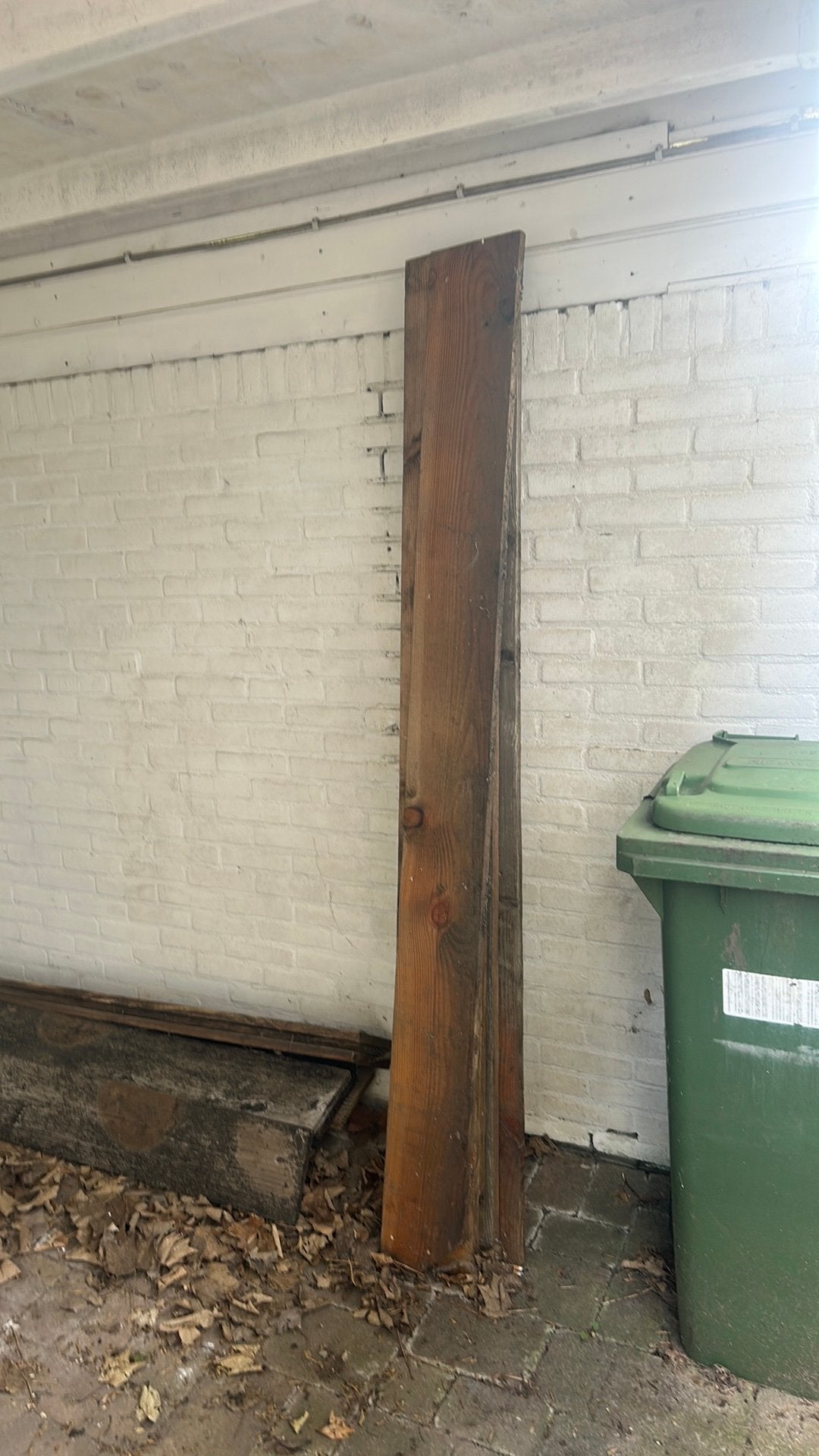 Douglas hout, Ophalen, Gebruikt, Plank