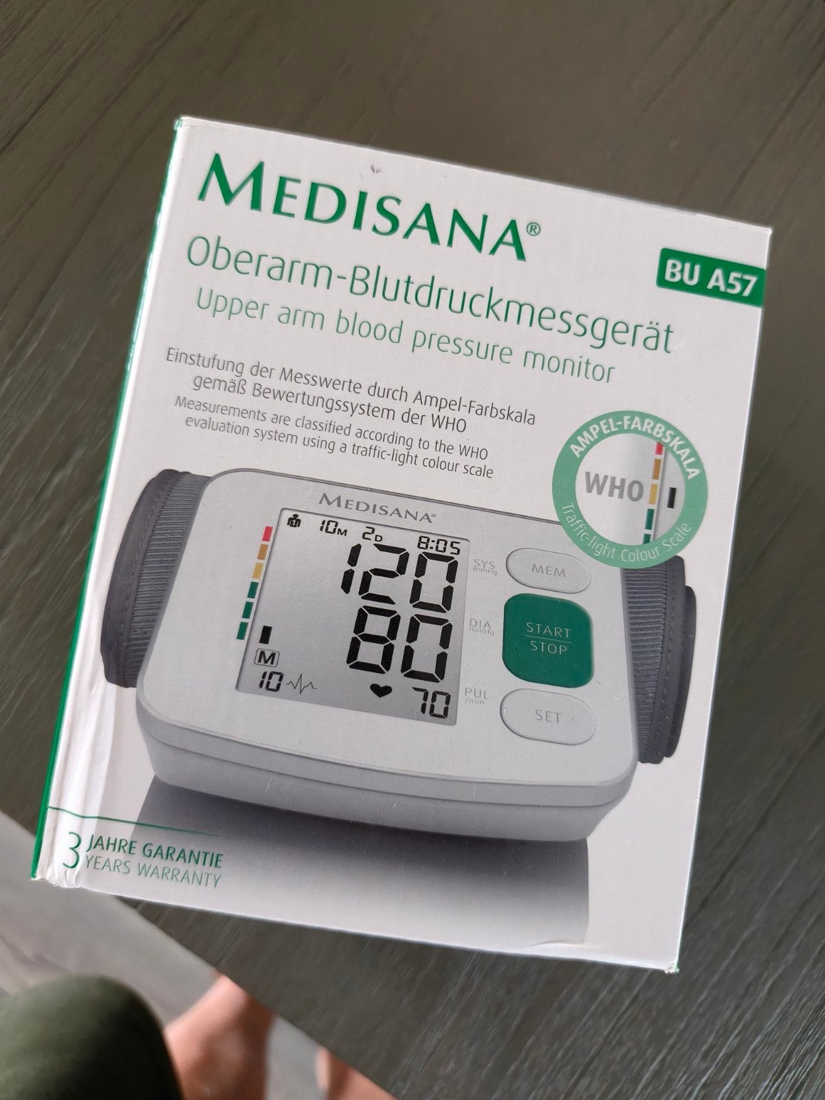 Medisana Bovenarm Bloeddrukmeter BU A57 - Nieuw in doos, Ophalen of Verzenden