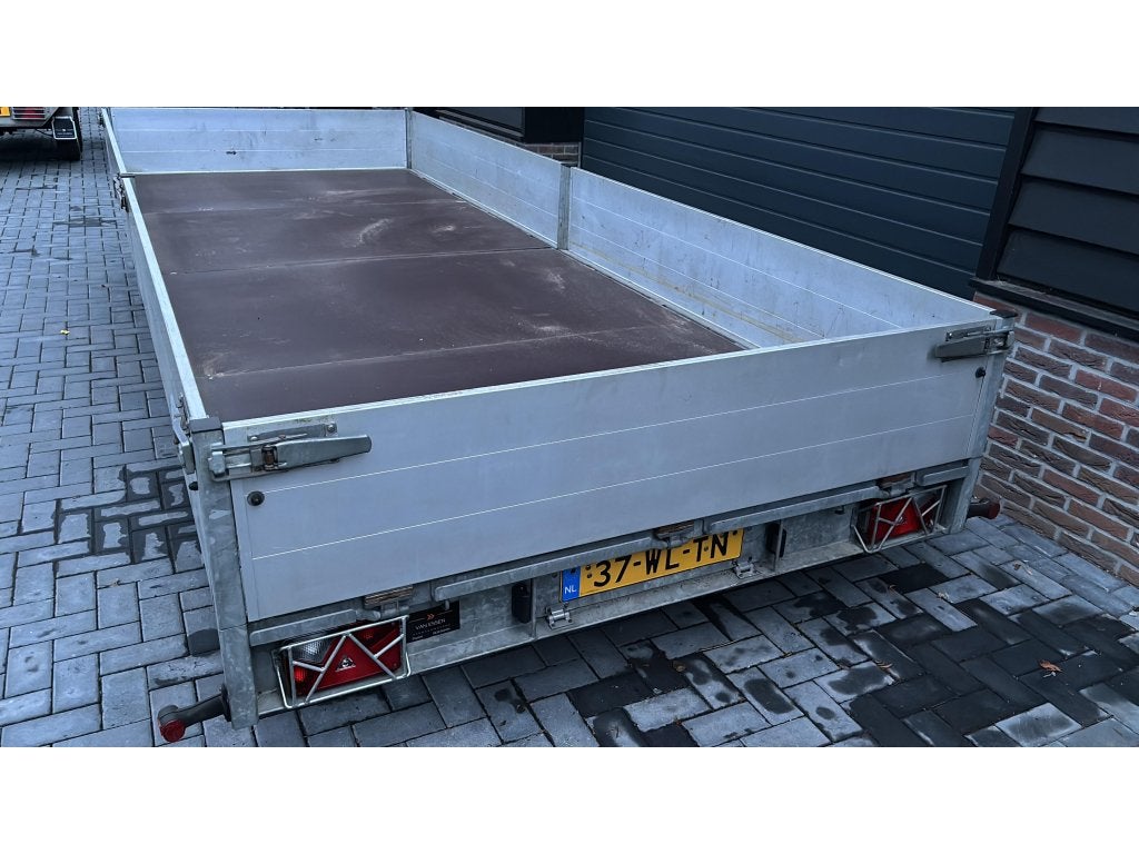Hoka multitransporter aanhanger aanhangwagen Plateauwagen, Gebruikt
