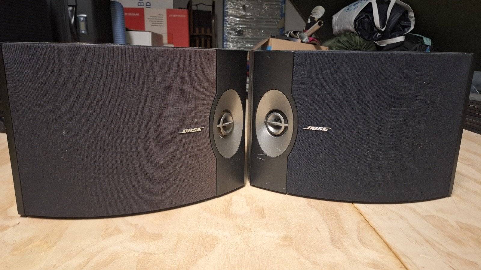 Bose 301 V boekenplank speakers - ruimtelijk geluid, Ophalen, Gebruikt, Bose, 120 watt of meer