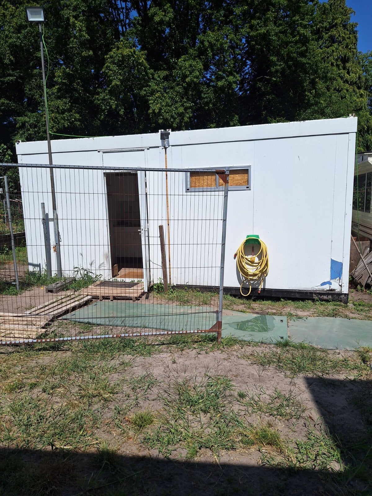Unit ,bouwkeet, frame mancave,tijdelijke woonruimte, Doe-het-zelf en Verbouw, Overige Doe-het-zelf en Verbouw, Ophalen, Gebruikt