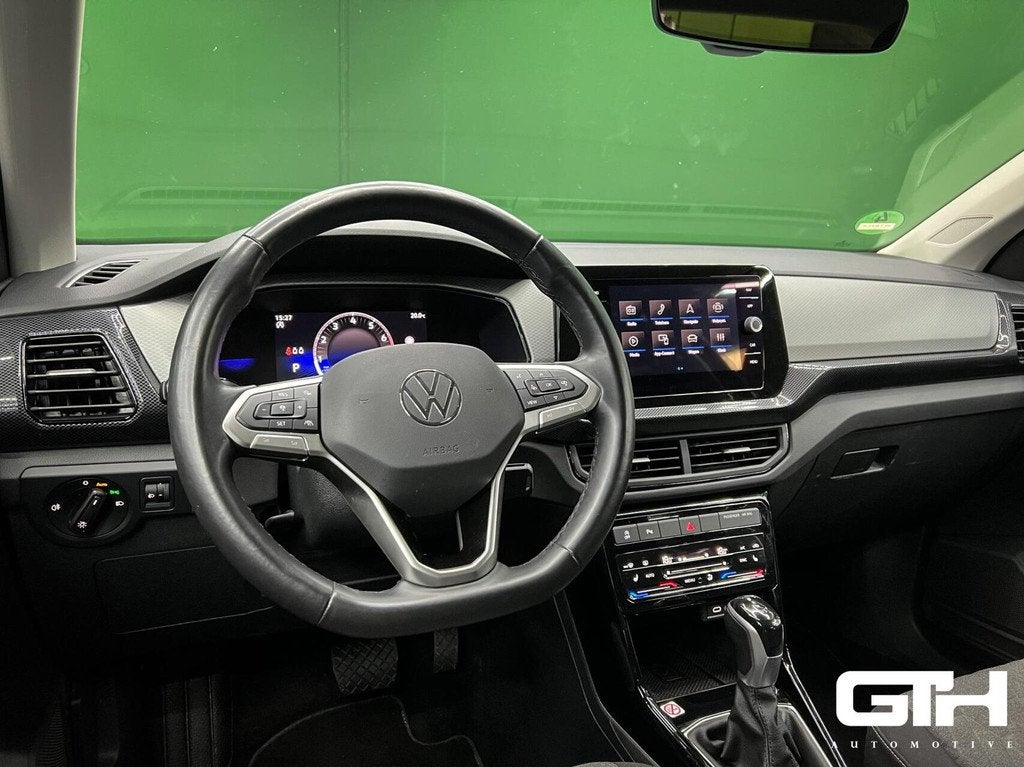 Volkswagen T-Cross 1.0 TSI Life | Carplay | Cruise | Lane, 116 pk, Zwart, Bedrijf, 1196 kg
