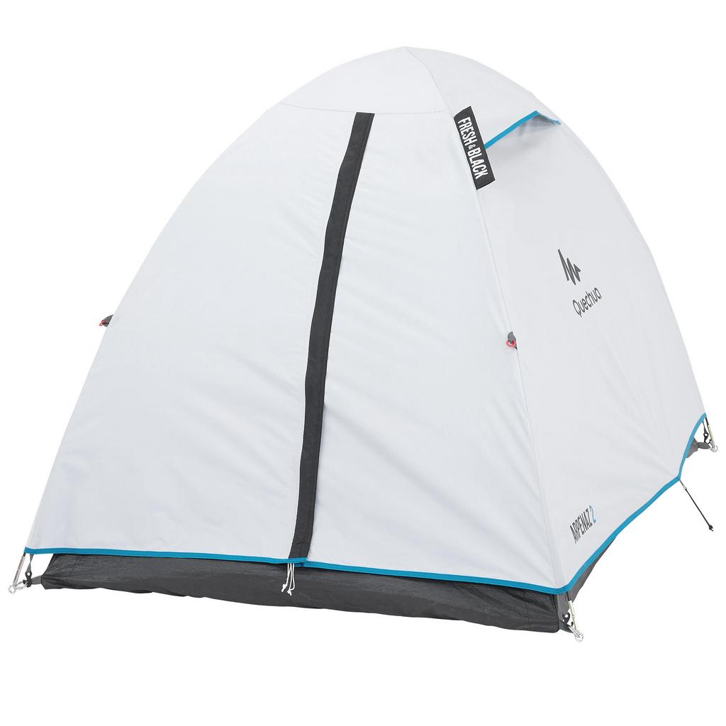 Quechua Arpenaz 2 Fresh & Black tent, Caravans en Kamperen, Ophalen, Gebruikt, Tot en met 2