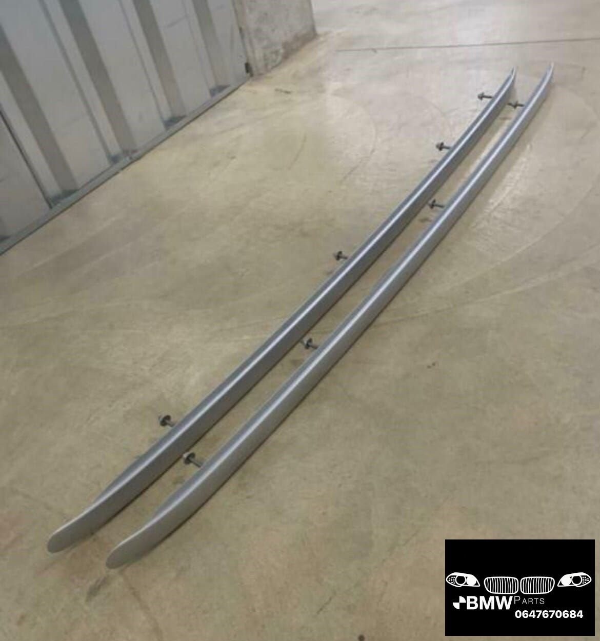 Dakrails Mini Countryman R60 aluminium & hoogglans zwart, Gebruikt, -, -, Ophalen of Verzenden