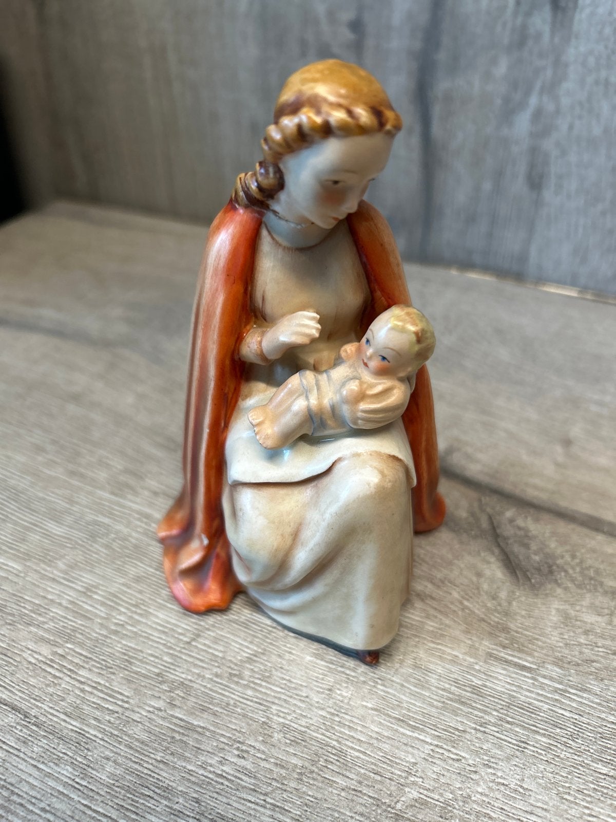 Vintage Goebel Maria met Kind Beeldje, Ophalen of Verzenden