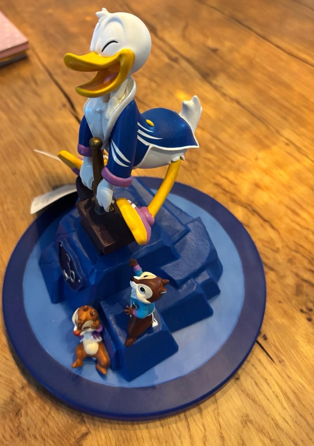 Donald Duck , Knabbel en Babbel Disneyland Parijs 30 jaar, Verzamelen, Ophalen, Donald Duck, Zo goed als nieuw, Beeldje of Figuurtje