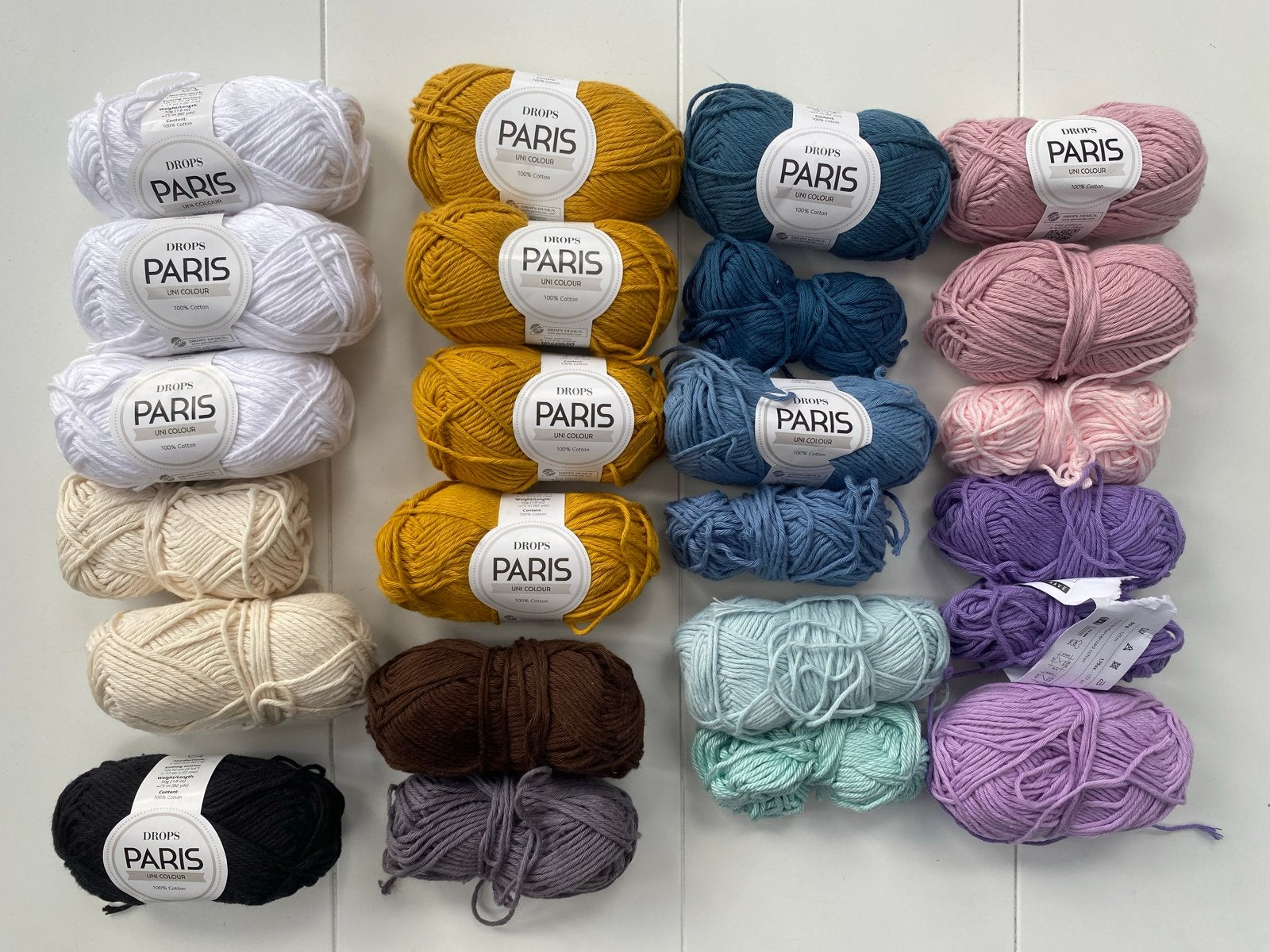 Katoengaren: Catania, Drops Paris/Merino, Creative Cotton, Ophalen of Verzenden, Nieuw, Breien of Haken, Wol of Garen