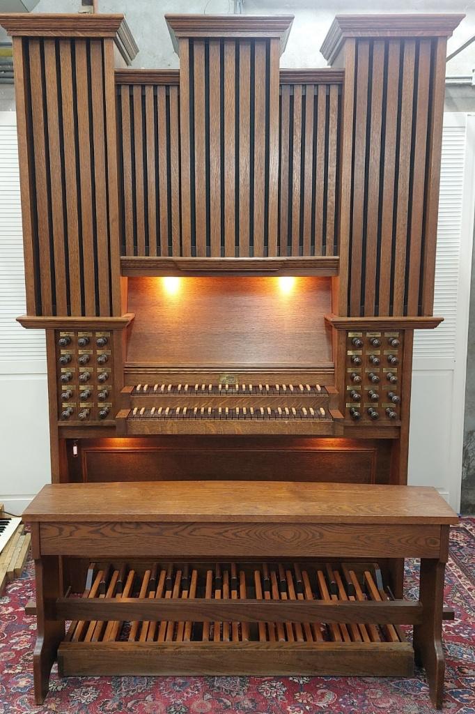 Johannus Monarcke orgelkast, Muziek en Instrumenten, Orgels, Ophalen, Gebruikt, 2 klavieren, Orgel