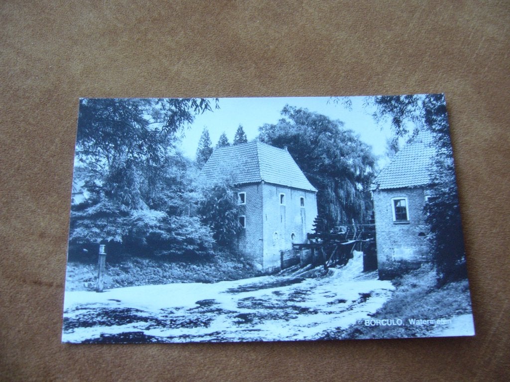 BORCULO  =  WATERMOLEN, Verzamelen, Ansichtkaarten | Nederland, Verzenden, 1940 tot 1960, Ongelopen