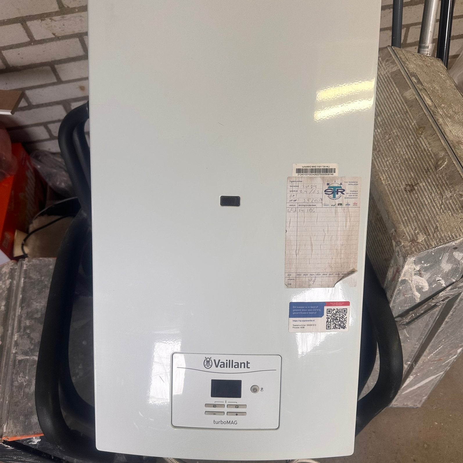Vaillant TurboMag, Minder dan 20 liter, Boiler, Ophalen of Verzenden, Minder dan 3 jaar oud