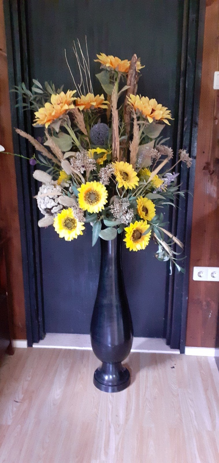 Gezellig groot houdbaar bloemstuk., Ophalen