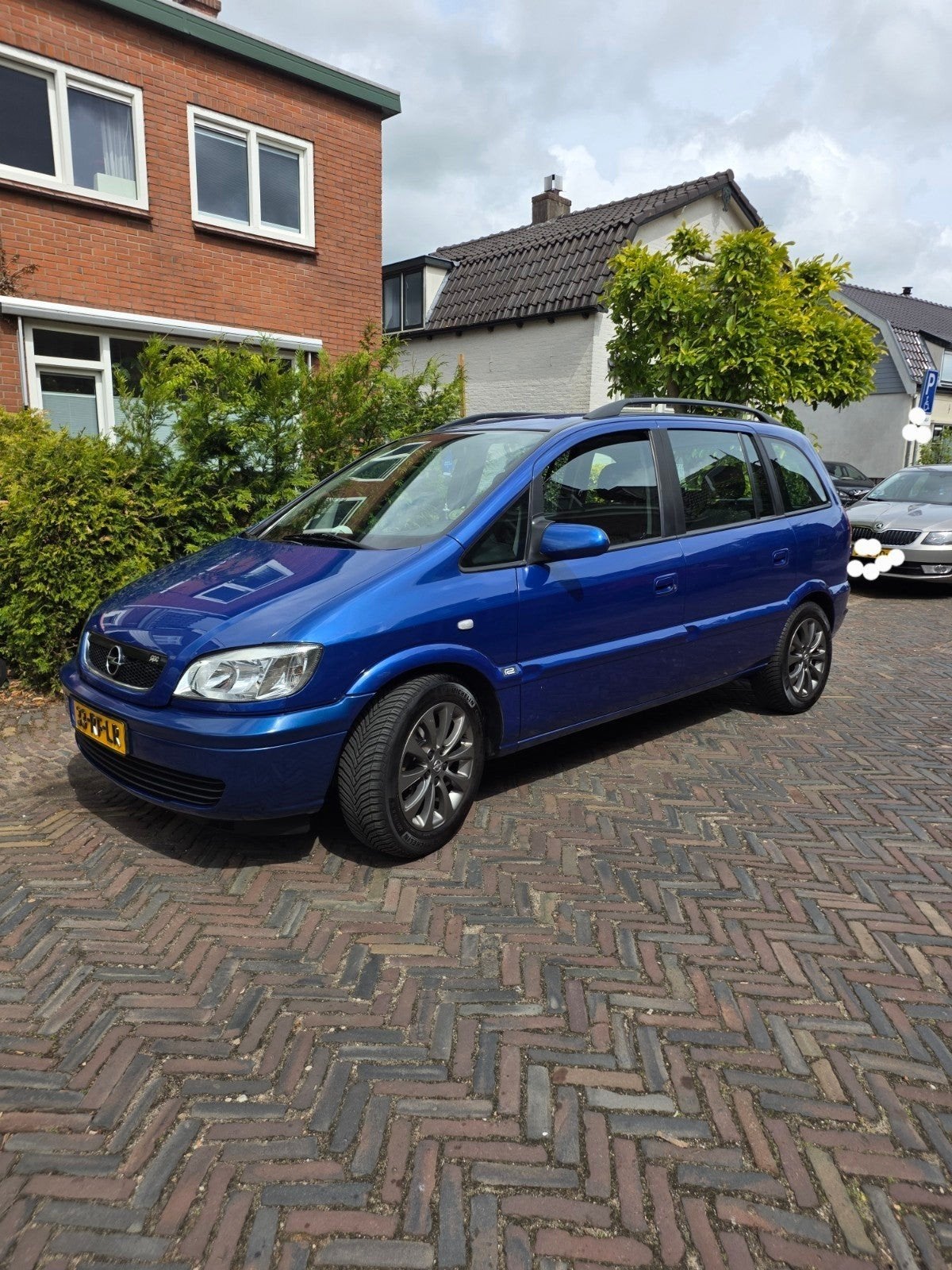 Opel Zafira 1.8 16V AUT 2005 7p Automaat, Stof, 4 cilinders, Blauw, Zafira