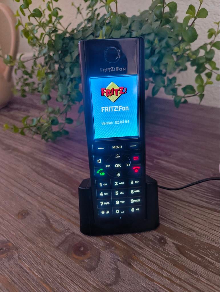 Fritz!Fon C5 - Defect - Voor onderdelen of reparatie, Ophalen of Verzenden, Niet werkend, 1 handset