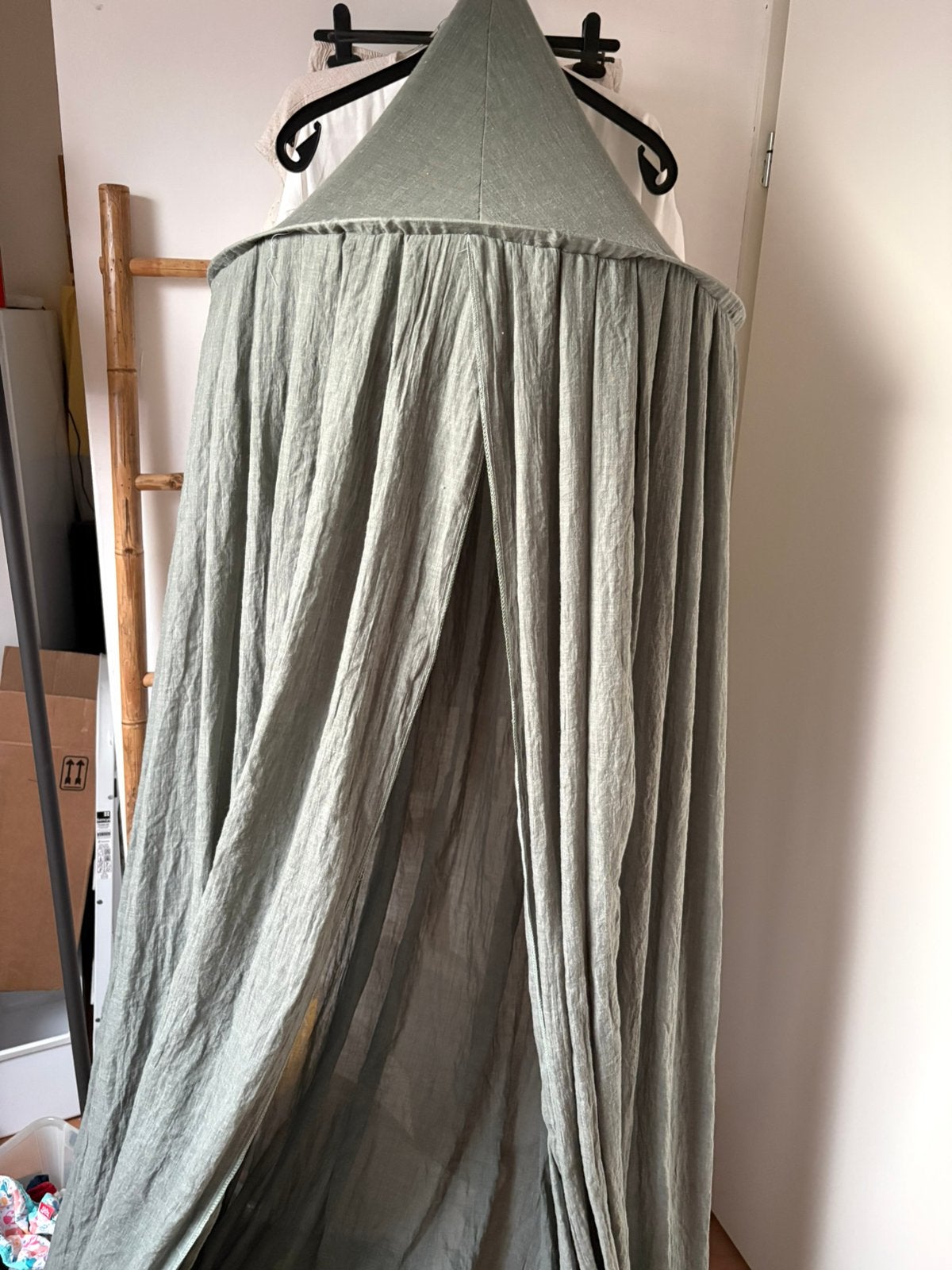 Meyco Baby Uni klamboe - forest green, Ophalen, Groen, Meyco, Zo goed als nieuw