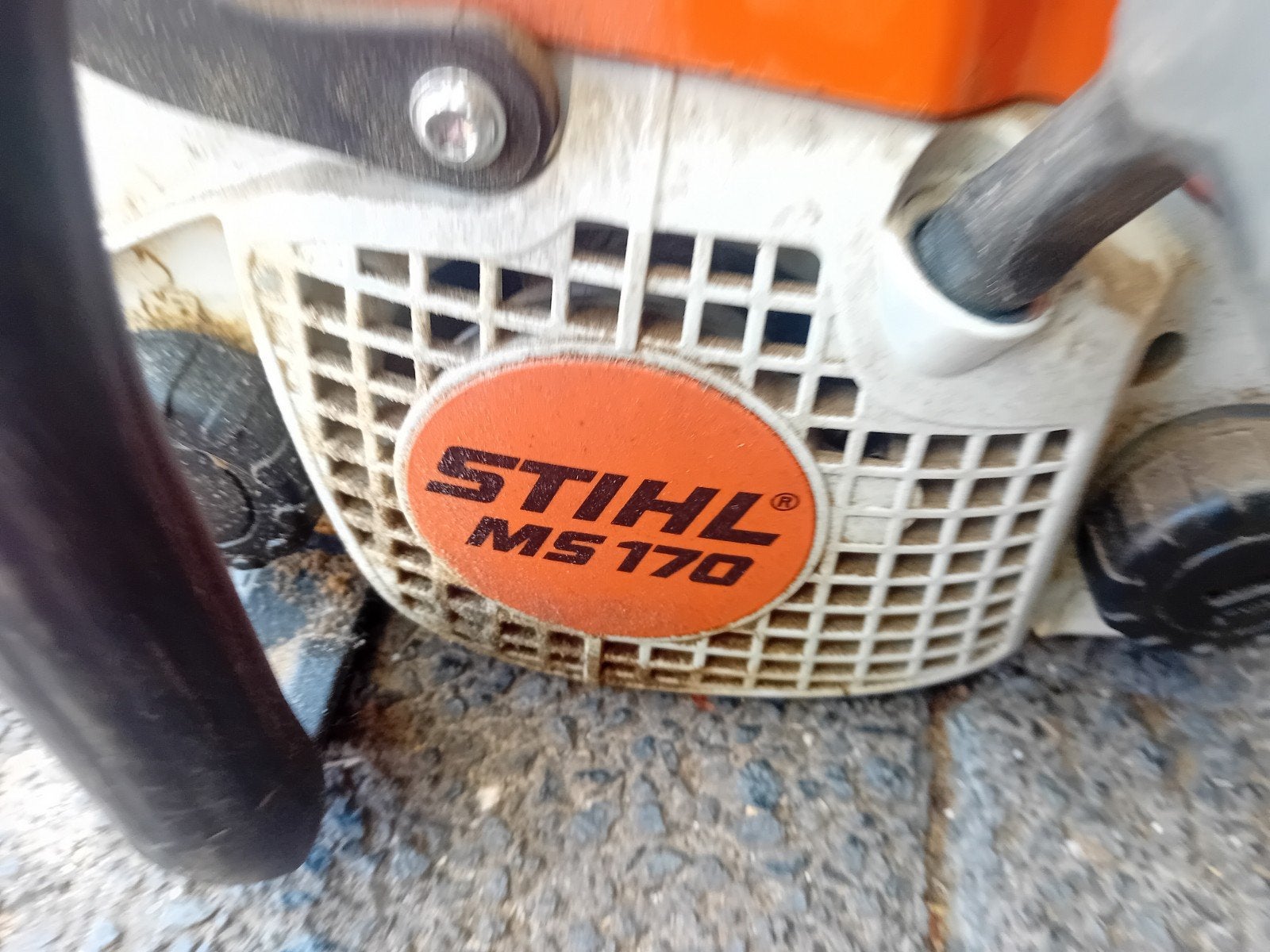 Stihl MS 170 2-MIX Kettingzaag, Doe-het-zelf en Verbouw, Gereedschap | Zaagmachines, Ophalen, Minder dan 30 mm, Stihl, Gebruikt