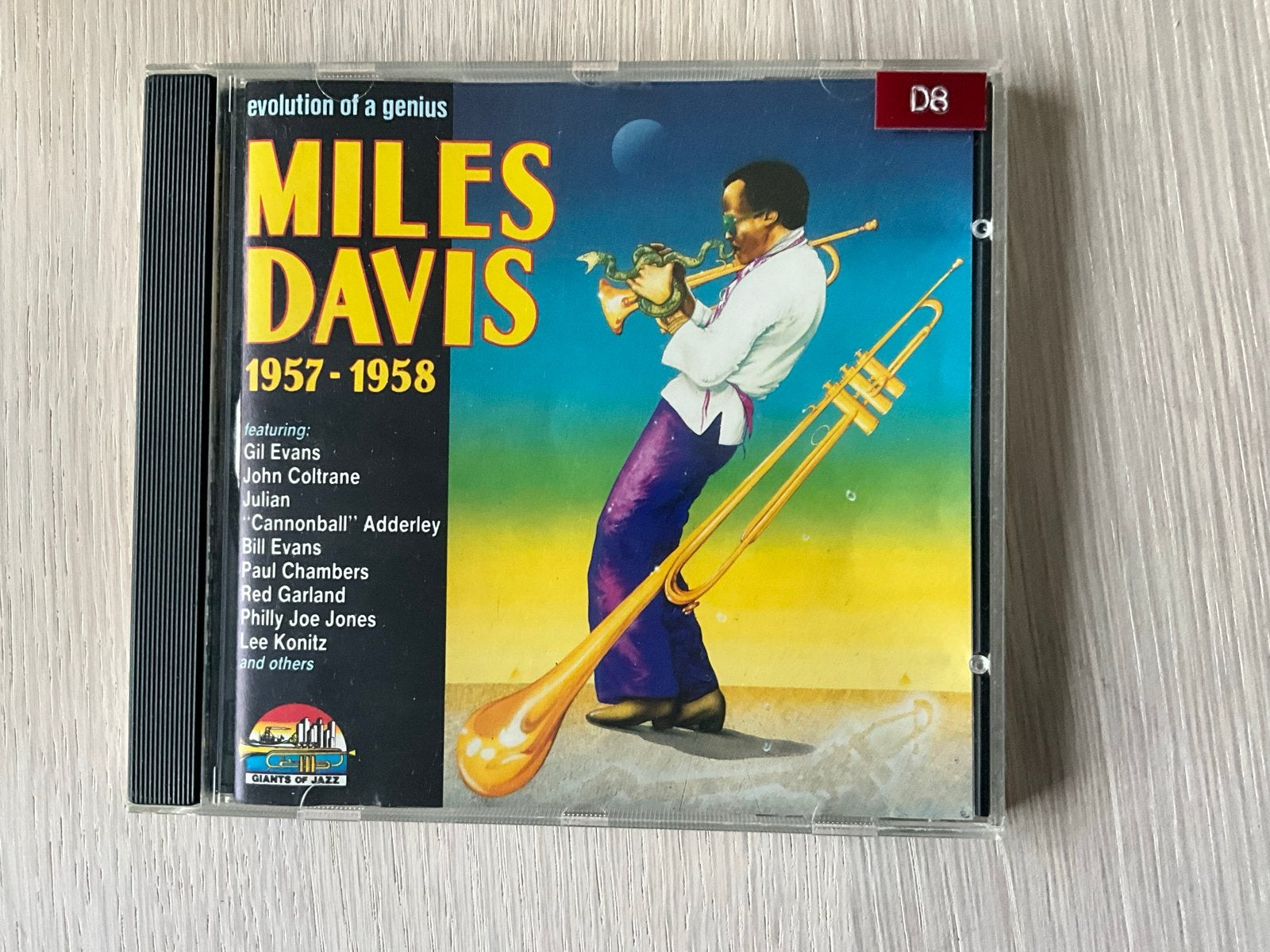 Miles Davis - Evolution of a Genius 1957-1958 CD, Cd's en Dvd's, Ophalen of Verzenden, Gebruikt, Jazz, Verzamelalbum