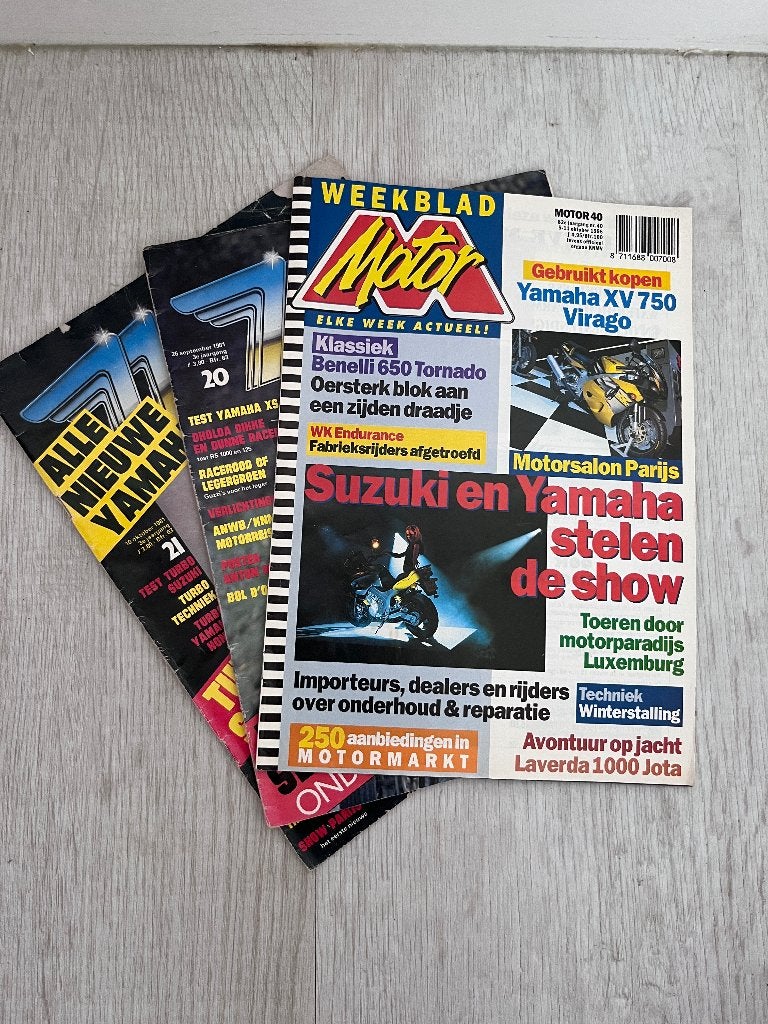 Oude motortijdschriften, Boeken, Motoren, Ophalen of Verzenden, Gelezen