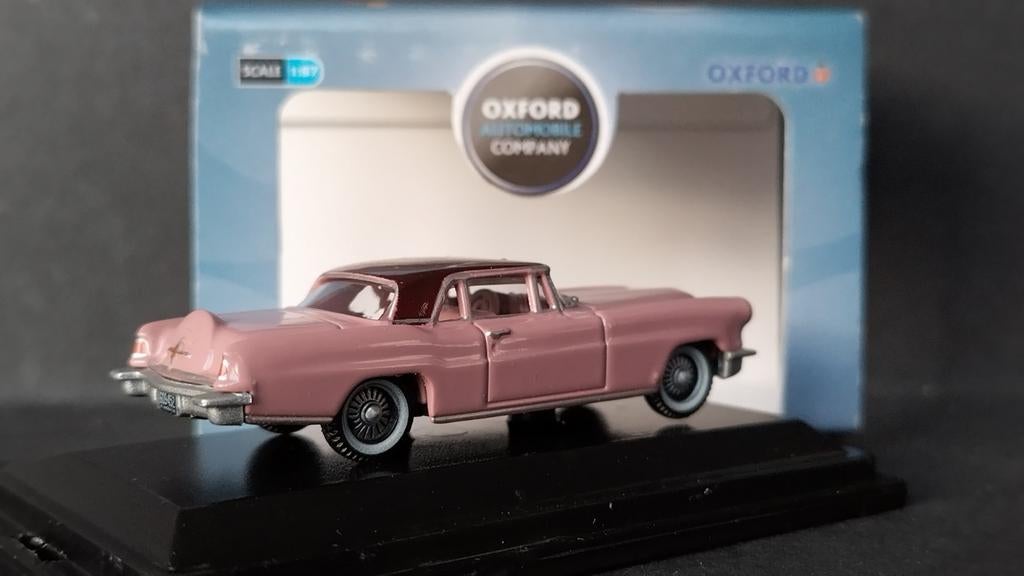 Lincoln Continental Mk2 1956 1:87 H0 Oxford Diecast Pol, Overige merken, Auto, Verzenden, Nieuw