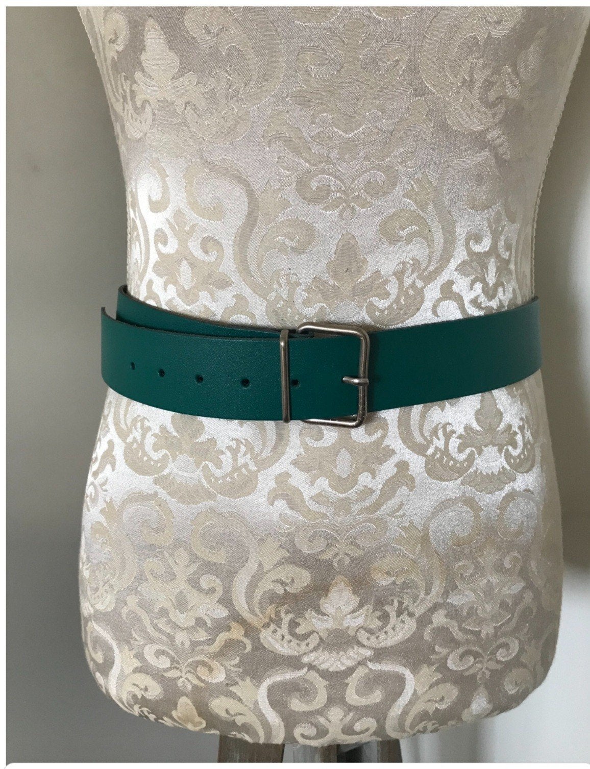 Nieuwe Groene Riem, Kleding | Dames, Riemen en Ceinturen, Overige kleuren, 3 tot 5 cm, Tailleriem, Ophalen of Verzenden