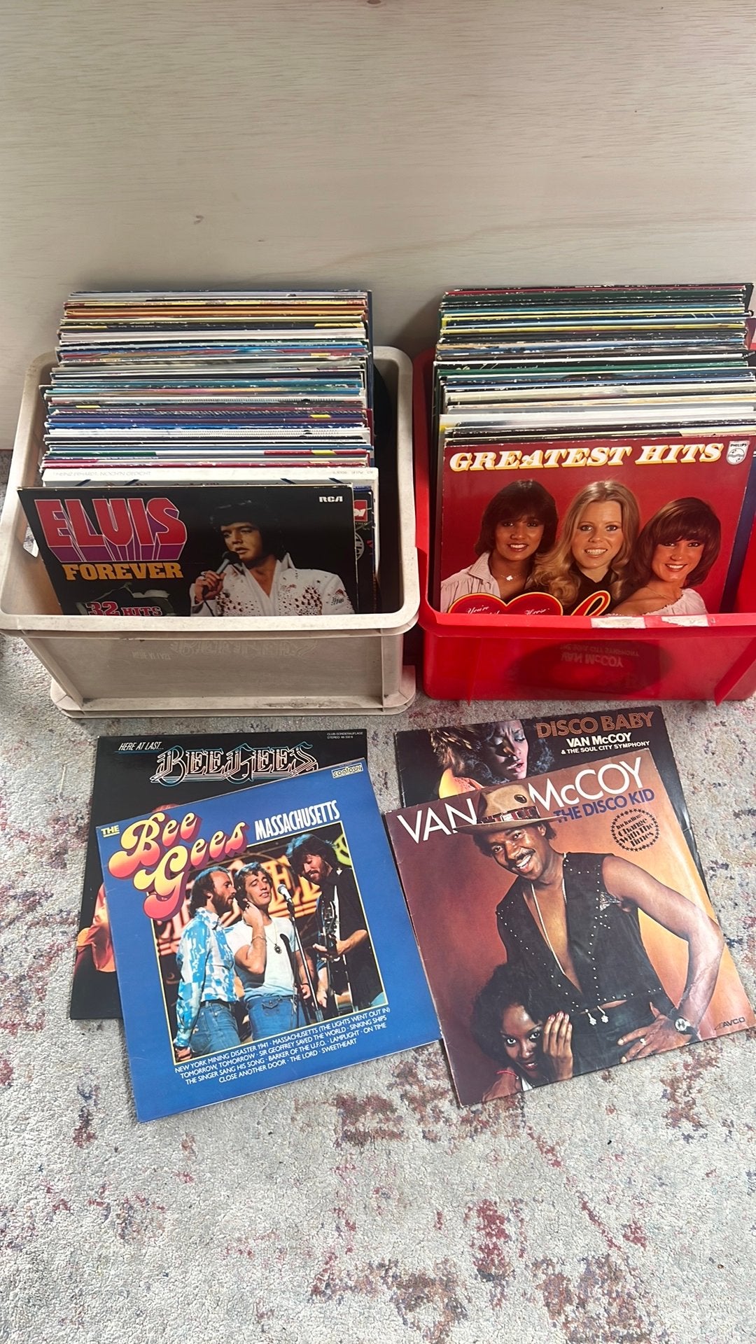 Te koop 126 LP vinyl platen langspeelplaten, Ophalen of Verzenden, Gebruikt, Overige formaten