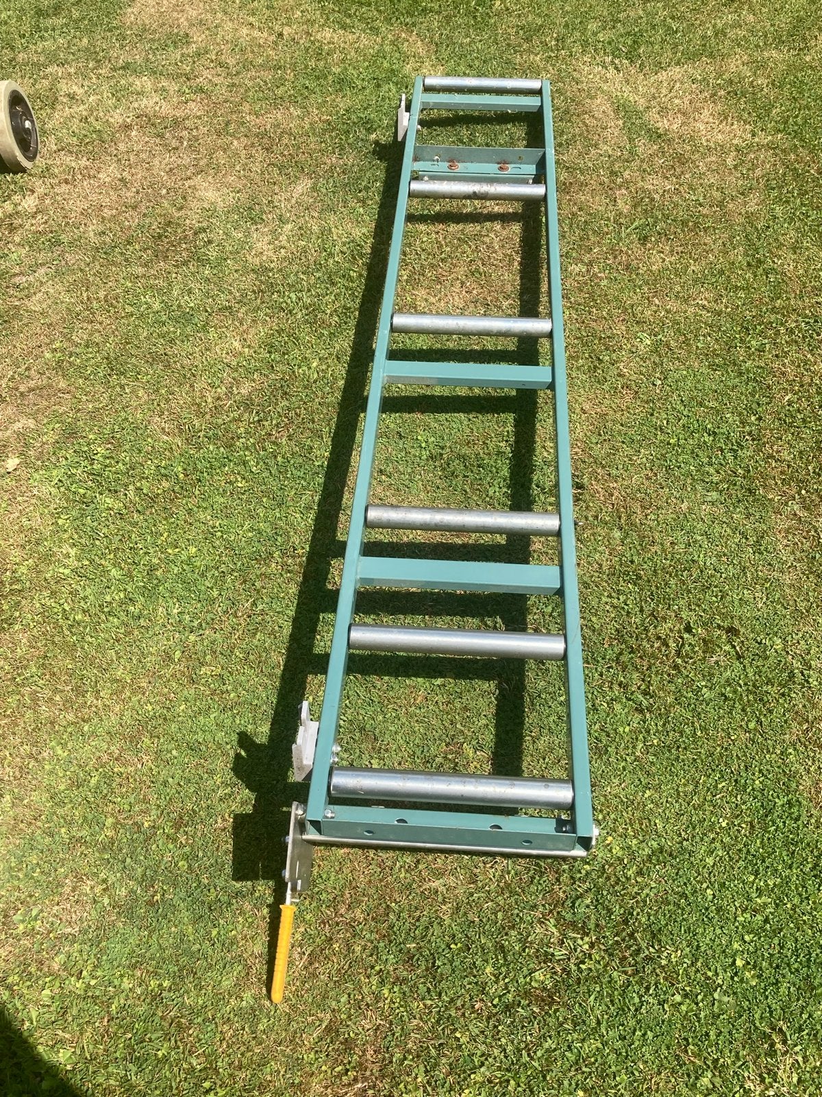 Gjerde 1603 Zaagtafel met afzuiging en rollenbaan, Ophalen