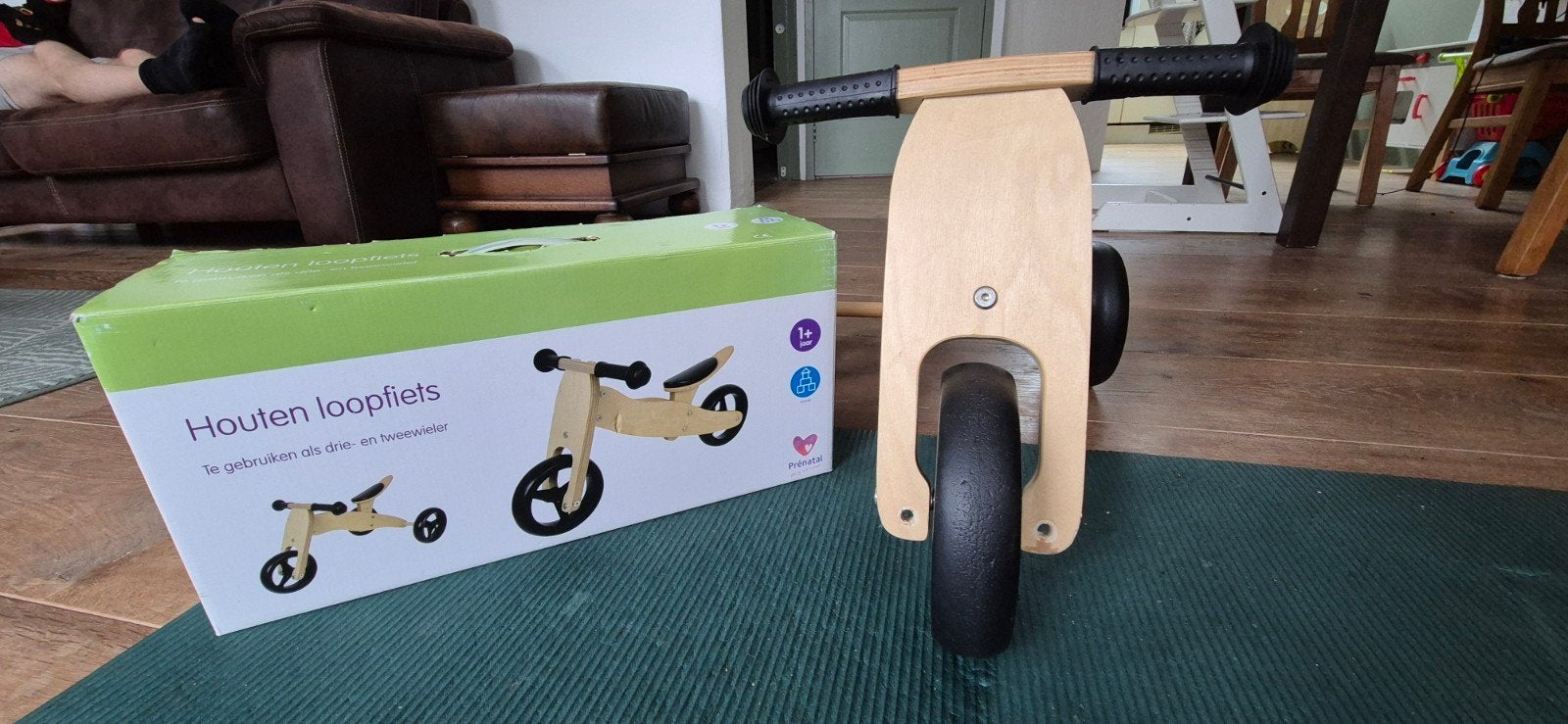 Houten loopfiets, Tickets en Kaartjes, Eén persoon, Cadeaubon