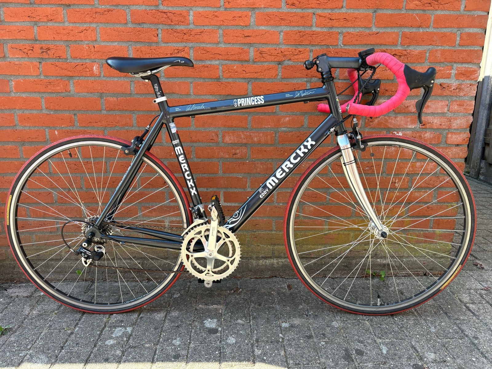 Eddy Merckx Princess racefiets - Campagnolo Xenon, Gebruikt, Aluminium, 53 tot 57 cm, Ophalen