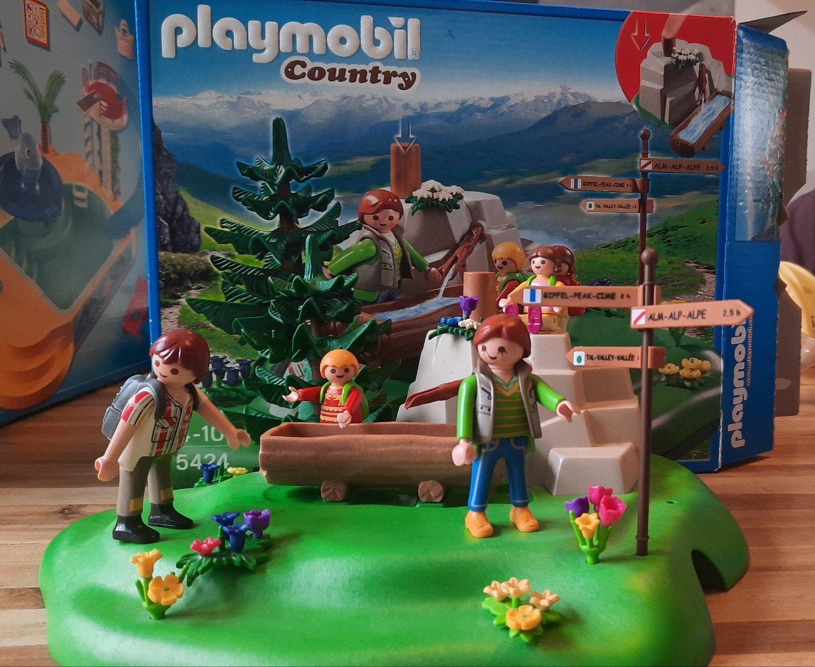 In doos Bergwandelaars met waterpomp (5424), Kinderen en Baby's, Speelgoed | Playmobil, Ophalen of Verzenden
