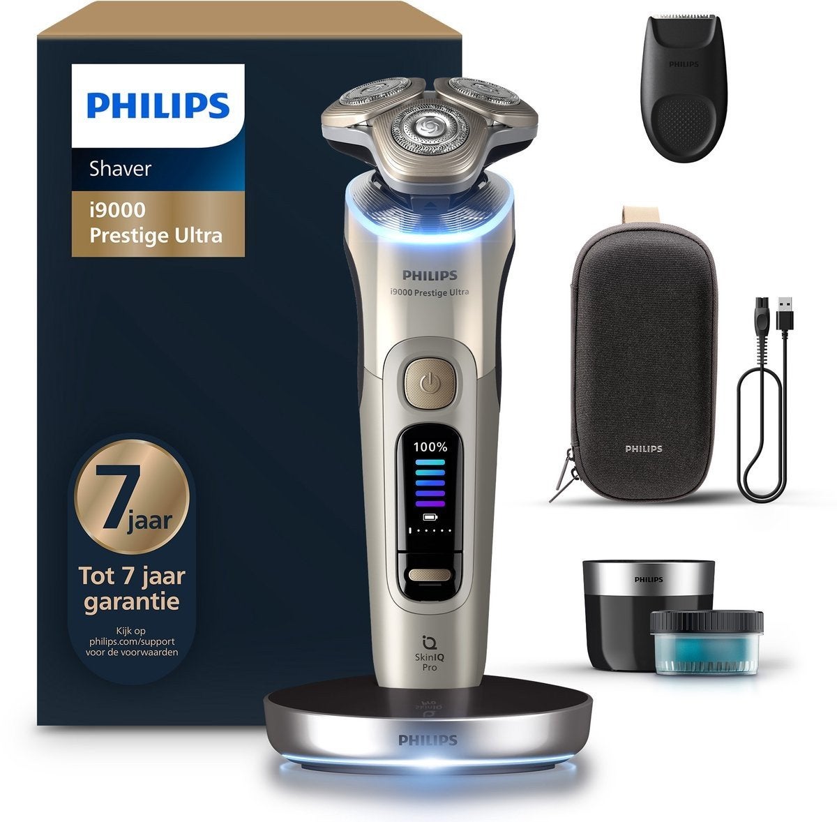 Philips Shaver S9000 Prestige Ultra XP9403/31, Ophalen of Verzenden, Nieuw, Scheren en Epileren