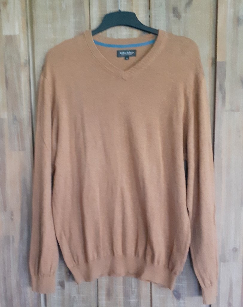Heren Trui van Tailor & Son maat XXL, Bruin, Tailor & Son, Overige maten, Ophalen of Verzenden