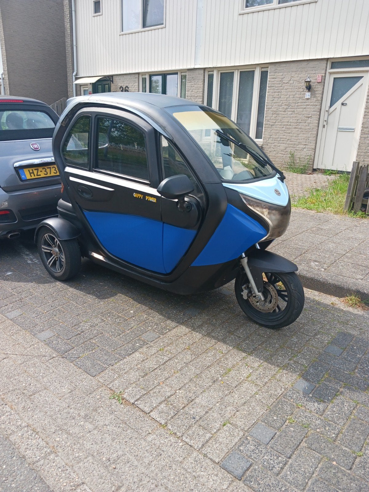 gappy electrische brommobiel, Ophalen, Zo goed als nieuw, 46 km of meer, 16 km/u of meer