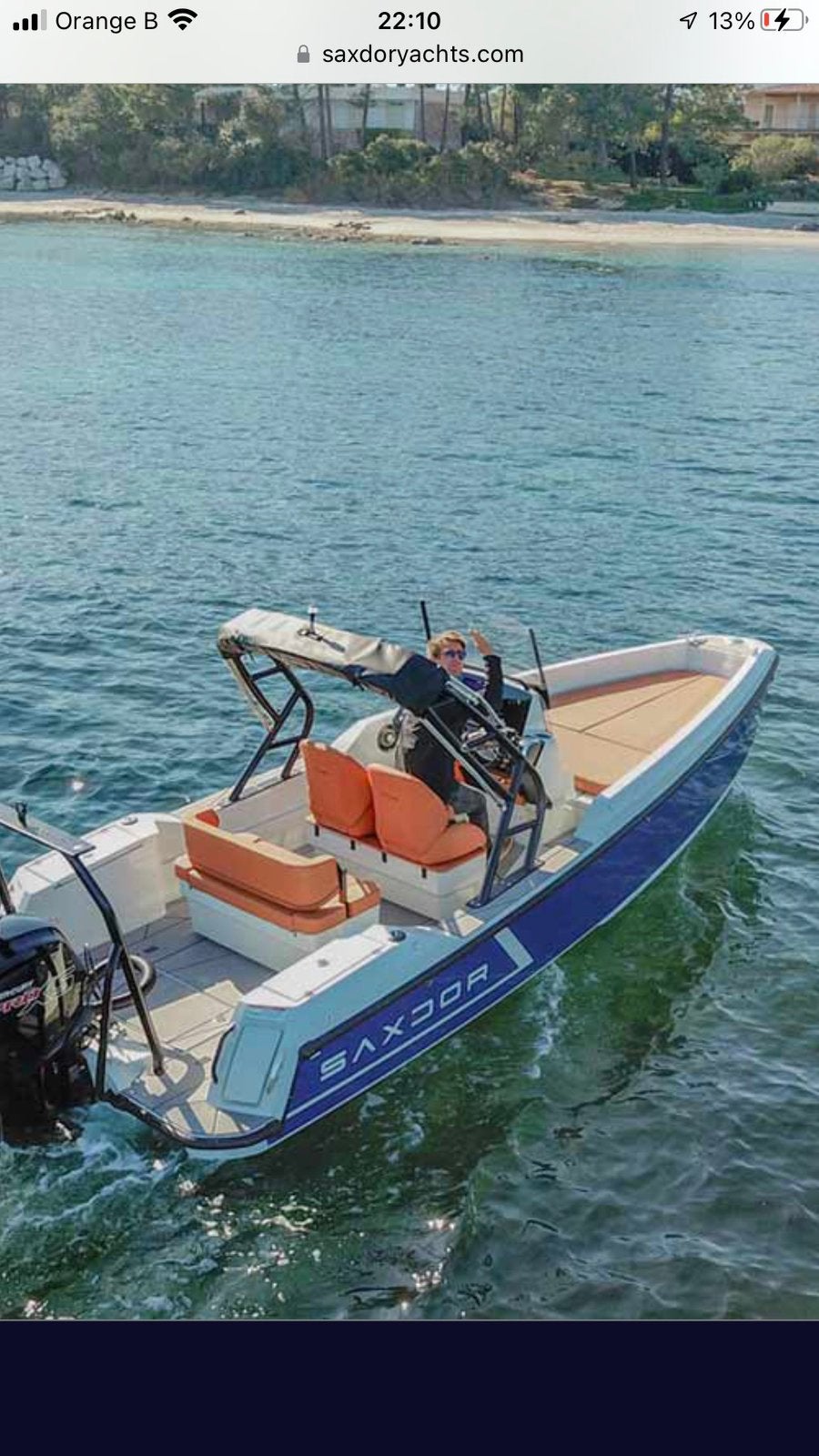 Saxdor 200, Watersport en Boten, Ophalen, Zo goed als nieuw