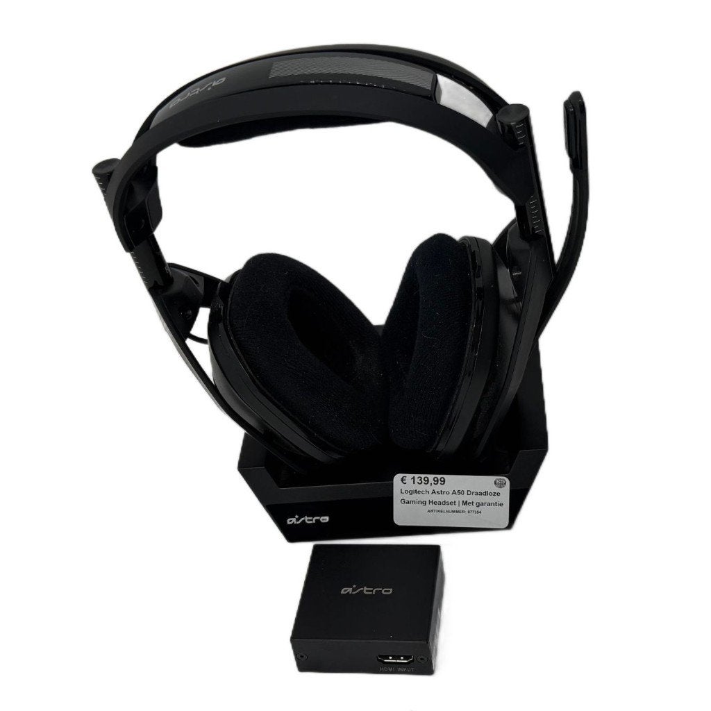 Logitech Astro A50 Draadloze Gaming Headset | Met garantie, Logitech, Dordrecht@usedproducts.nl, Toulonselaan 72, On-ear
