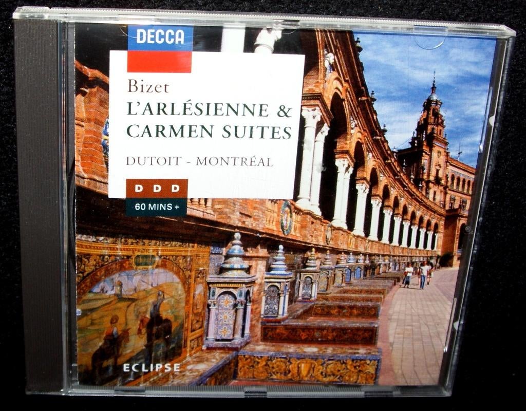 Bizet - L'Arlesienne & Carmen Suites - Dutoit - Montreal, Verzenden, Classicisme, Zo goed als nieuw, Overige typen
