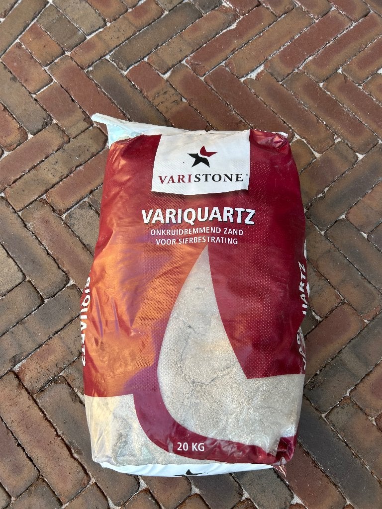 Varistone Variquartz Onkruidremmend Zand Sierbestrating 5 st, Ophalen, Nieuw, Voegzand