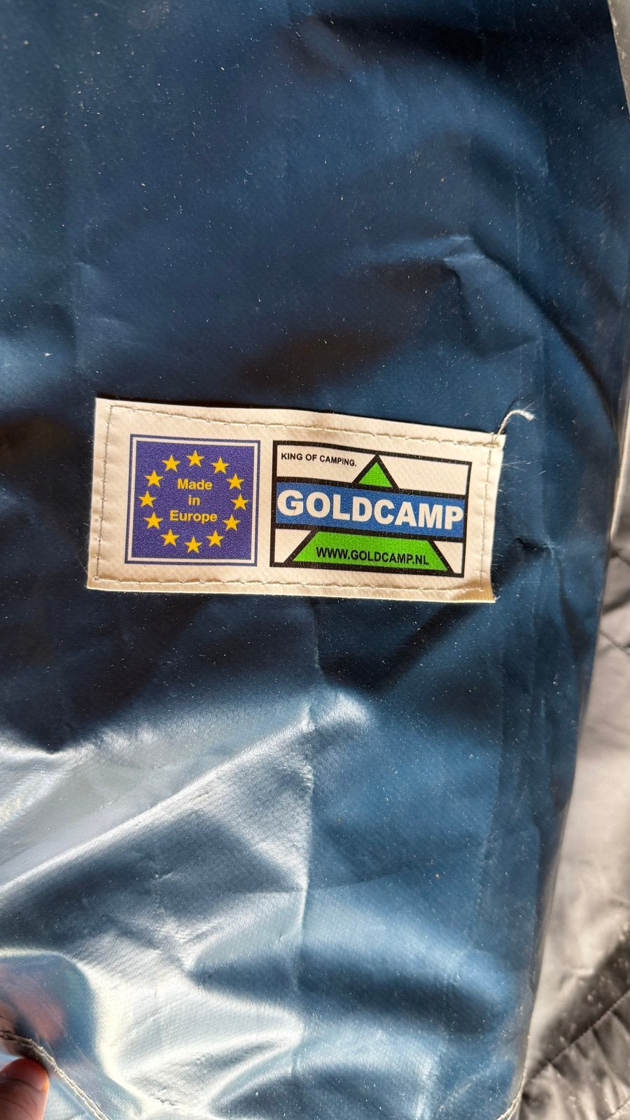 Goldcamp schuurtentje - Ideaal voor extra opslag op de campi, Caravans en Kamperen, Ophalen, Gebruikt