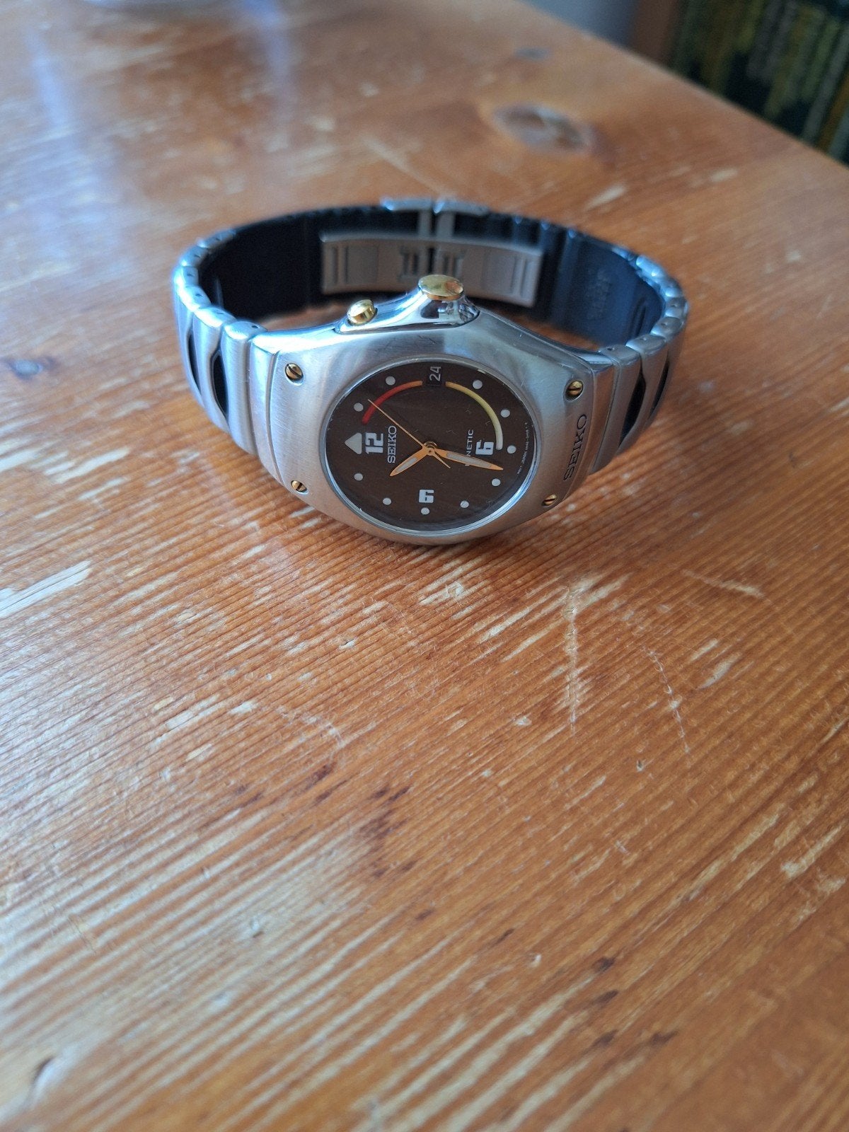 seiko kinetix, Ophalen, Heer, 17 tot 18, Zilver