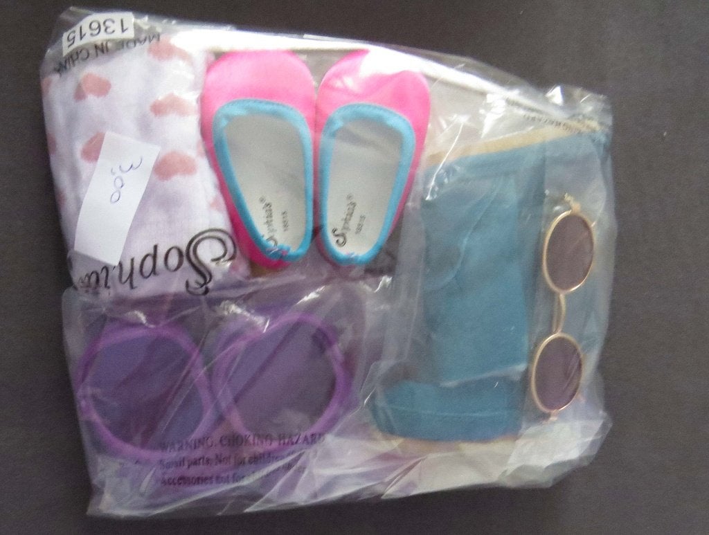 poppenkleertjes pakket schoentjes voor babypop born 43cm, Ophalen of Verzenden, Nieuw, Babypop