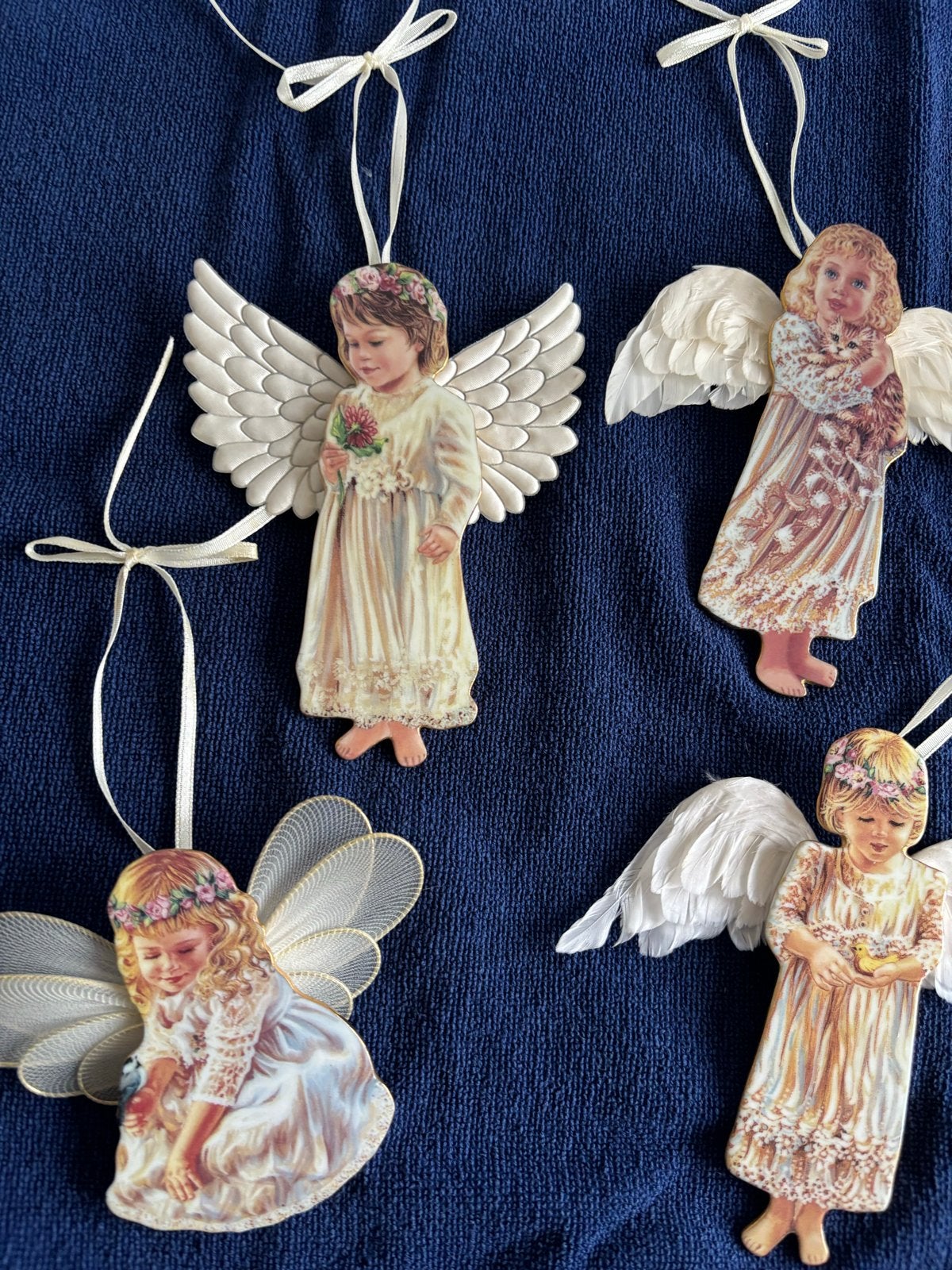 Dona Gelsinger Heaven's Little Angels Ornamenten Set, Ophalen, Zo goed als nieuw