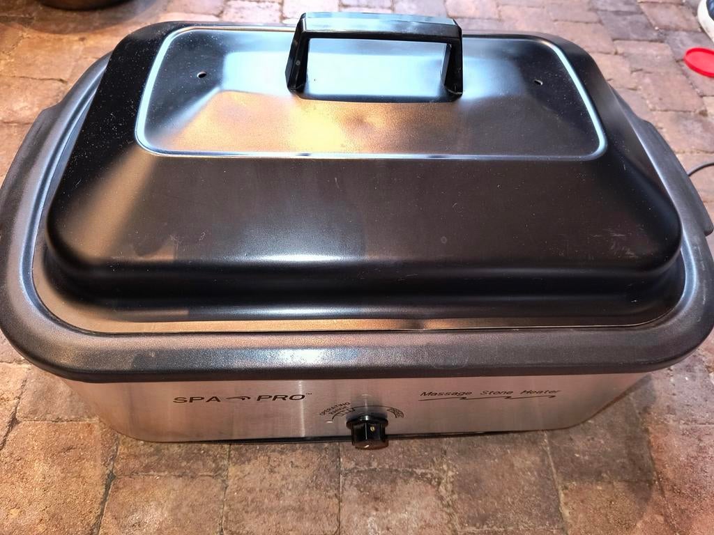 Hot Stone Massage Set, Ophalen, Gebruikt