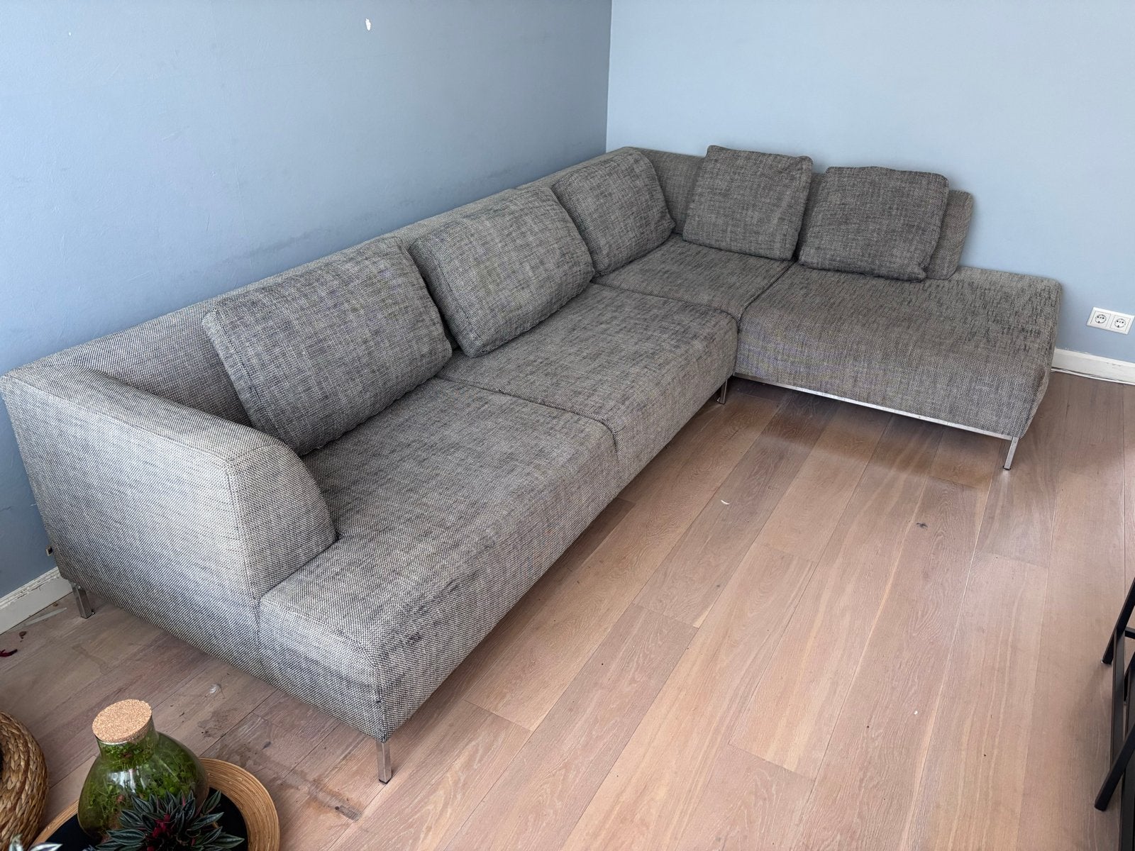 Sur&Plus Hoekbank met chaiselongue - 300x200cm, Ophalen, Gebruikt, Stof