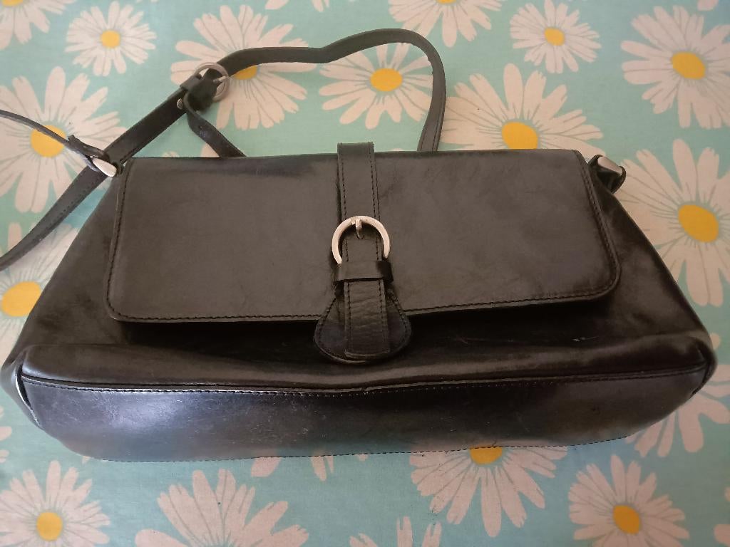 Handtas, Sieraden, Tassen en Uiterlijk, Tassen | Damestassen, Ophalen of Verzenden, Gebruikt, Zwart, Handtas
