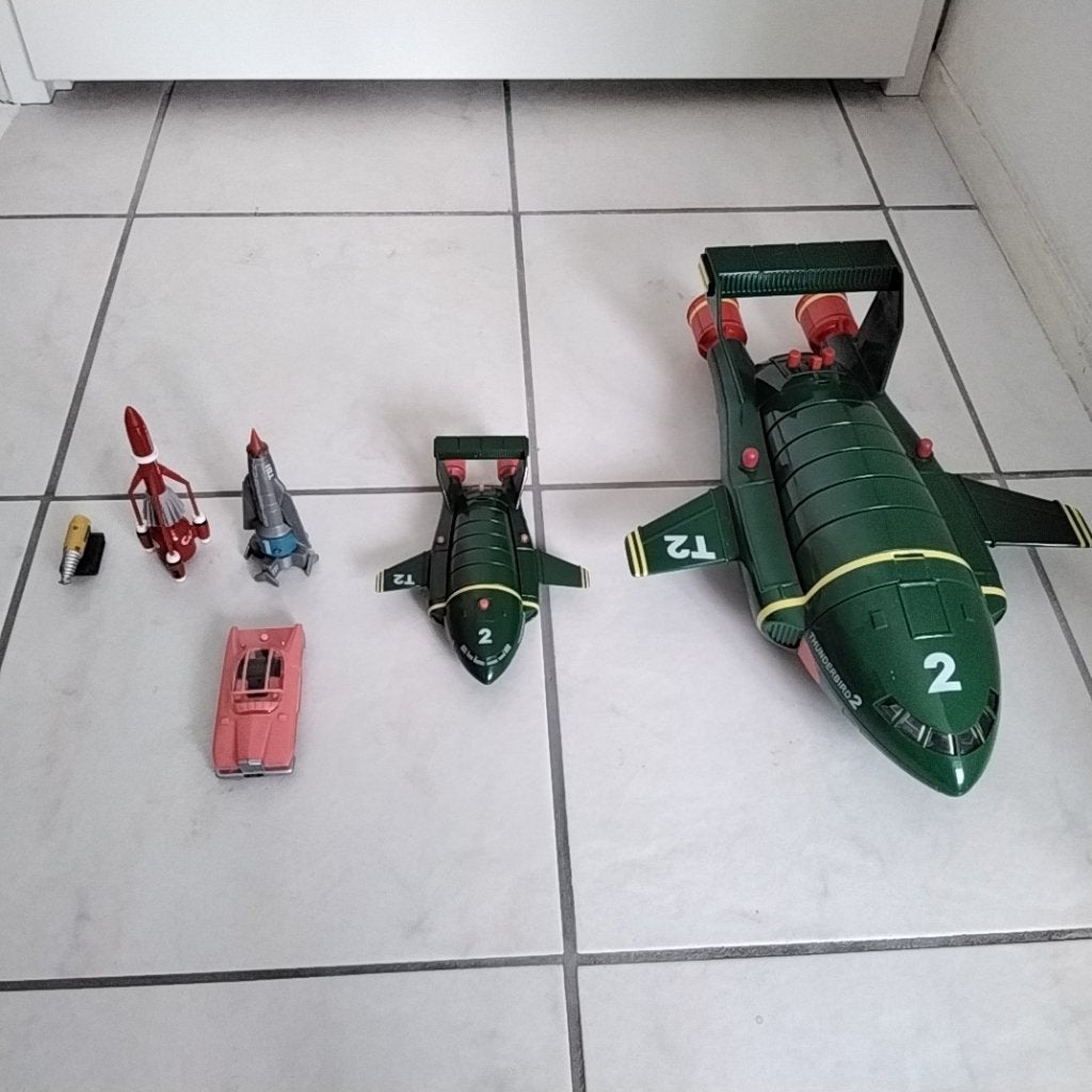 Thunderbirds -  Vintage speelgoed Thunderbirds, Ophalen of Verzenden, Zo goed als nieuw