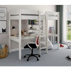Hoogslaper met zitbankje, zonder matras, Ophalen, Gebruikt, Hoogslaper