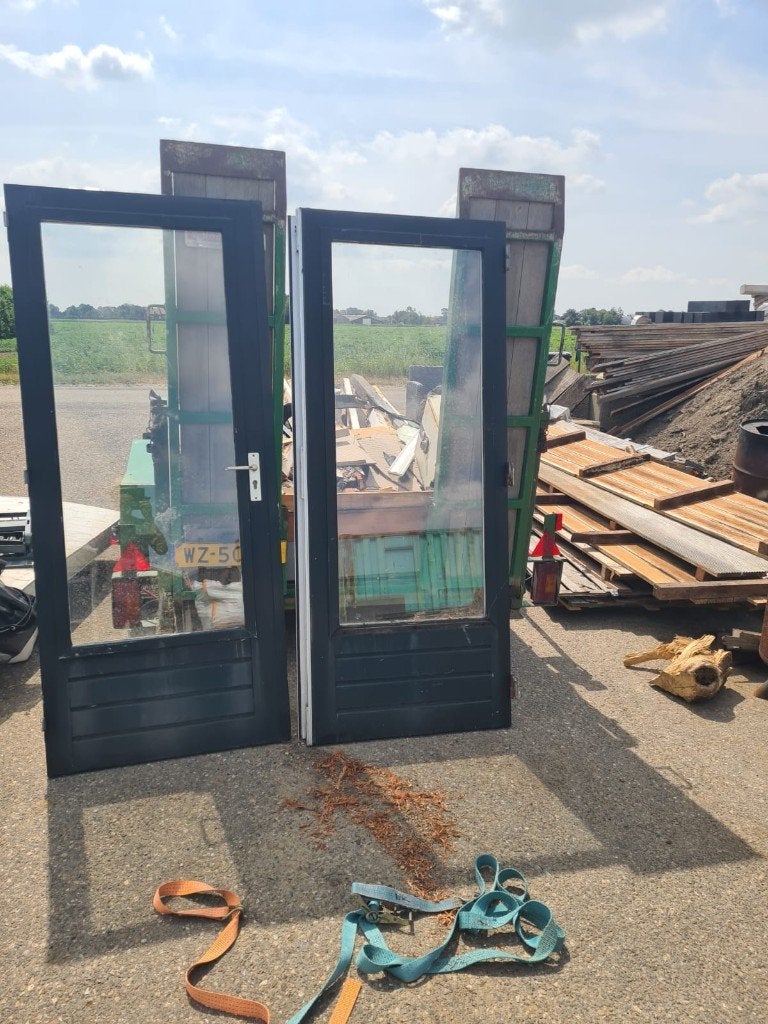 Openslaande deuren, Doe-het-zelf en Verbouw, Ophalen, Gebruikt, 120 cm of meer, Buitendeur
