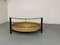 Vintage Design glazen salontafel van Rohé Noordwolde, Ophalen, Gebruikt, 50 tot 100 cm, Danish Design, Vintage, Mid-Century, Minimalist, Modernist