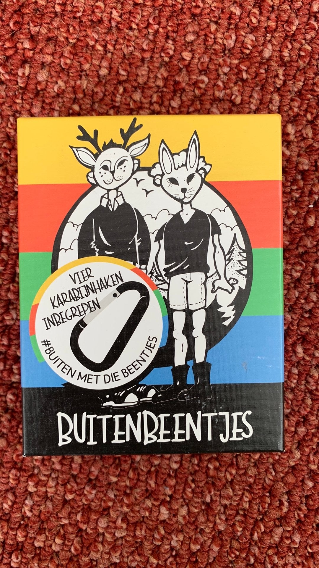 Buitenbeentjes kaartspel spel voor de hele familie, Ophalen of Verzenden, Zo goed als nieuw