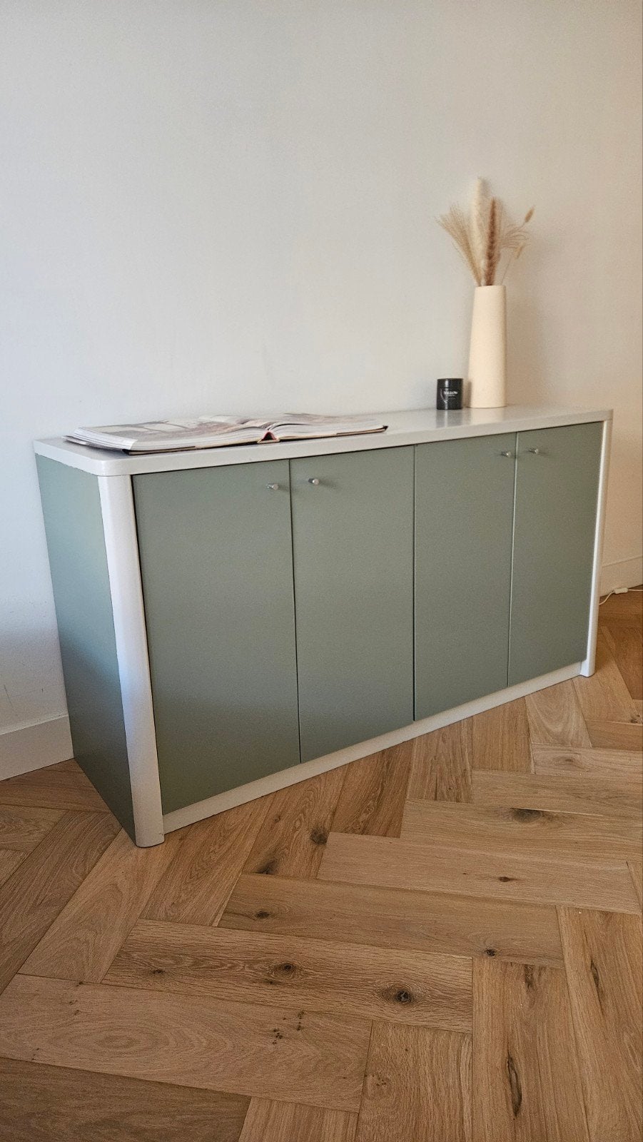 PASTOE ORIGINAL Dressoir - 2 tone kleuren - Uniek, Ophalen of Verzenden, Zo goed als nieuw, 25 tot 50 cm